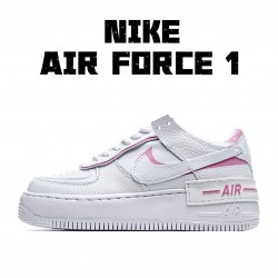 Nike dámské Air Force 1 Shadow "White Magic Flamingo" CI0919 102 AF1 dámskés Růžový běžné boty