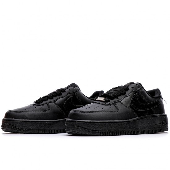 Nike Air Force 1 Low 07 Black běžné boty AF1 315122 001 Pánské a dámské