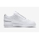 Nike Air Force 1 Low Double Air běžné boty CJ1379 100 AF1 Černá Bílý Pánské a dámské