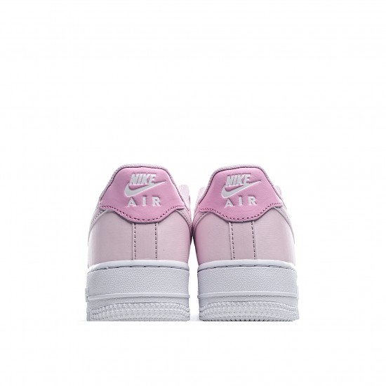 Nike Air Force 1 Low Pink Foam běžné boty CV9646 600 dámskés AF1 Růžový běžné boty