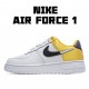 Nike Air Force 1 07 LV8 NBA Amarillo BQ4420 700 AF1 Pánské a dámské Bílý Žlutá Černá