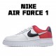 Nike Air Force 1 07 LV8 NBA BQ4420 600 AF1 Pánské a dámské Bílý Červené Černá