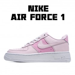 Nike Air Force 1 Low "Pink Foam" běžné boty CV9646 600 dámskés AF1 Růžový běžné boty