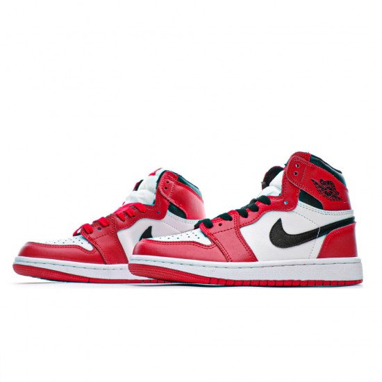 Air Jordan 1 Retro High OG Chicago Bílý/Červené/Černá 555088 101 Pánské a dámské AJ1 teniska