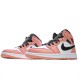 Air Jordan 1 Mid GS Pink Quartz Růžová/Bílá/Černá dámské AJ1 555112 603