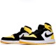 Air Jordan 1 Mid Yellow Toe Black Černá/Varsity Kukuřice-Bílá 852542 071 Pánské a dámské AJ1 Basketball Shoes