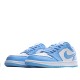 Air Jordan 1 Low UNC Bílý/Modrý běžecké boty AO9944 441 AJ1 teniska Pánské a dámské