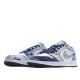 Air Jordan 1 Low Washed Denim Bílý/Modrý běžecké boty CZ8455 100 AJ1 teniska Pánské a dámské