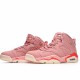 Aleali May X Air Jordan 6 Retro Millennial Pink Rust Pink/Bright Crimson CI0550 600 Pánské a dámské