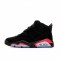 Air Jordan 6 Retro "Black Infrared" 2019 Černá/Infrared 384664 060 Pánské a dámské AJ6