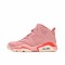 Aleali May X Air Jordan 6 Retro "Millennial Pink" Rust Pink/Bright Crimson CI0550 600 Pánské a dámské