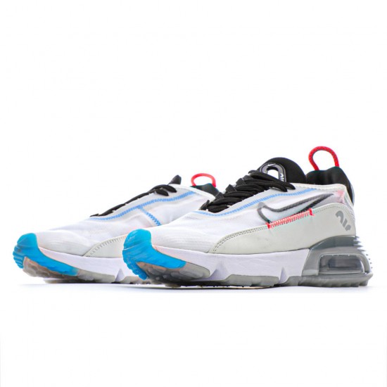 Nike Air Max 2090 White/Black-Pure Platinum-Bright Crimson běžné boty CT7698 100 Pánské a dámské