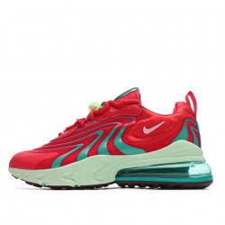 Nike Air Max 270 React "LtModrý/Červené/Zelená" Pánské a dámské běžné boty