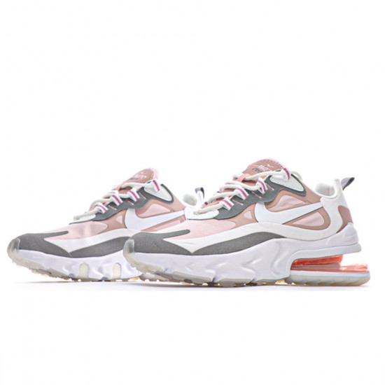 Nike Air Max 270 React Plum Chalk Plum Chalk/Summit Bílý běžné boty CI3899 500 Pánské a dámské