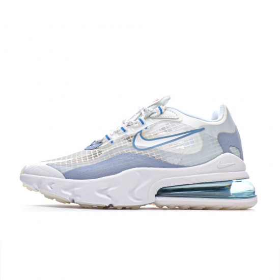 Nike Air Max 270 React White/Pure/Platinum Bílá/Čistá bílá běžné boty CT1265 100 Pánské a dámské