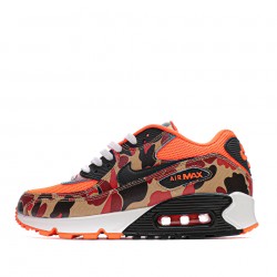 Nike Air Max 90 "Duck Camo Orange"  Oranžová/Černá běžné boty CW4039 800 Pánské a dámské