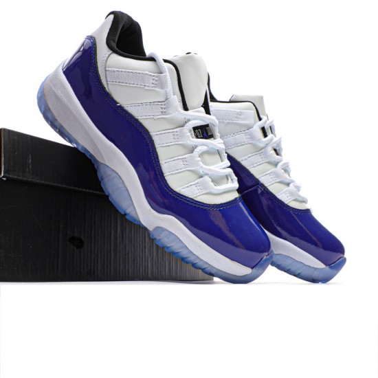 Air Jordan 11 Low Concord Bílý/námořnictvo AJ1 teniska1 AH7860 100